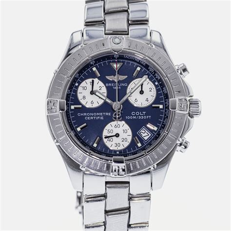 breitling colt chronograph a73350|breitling a73350.